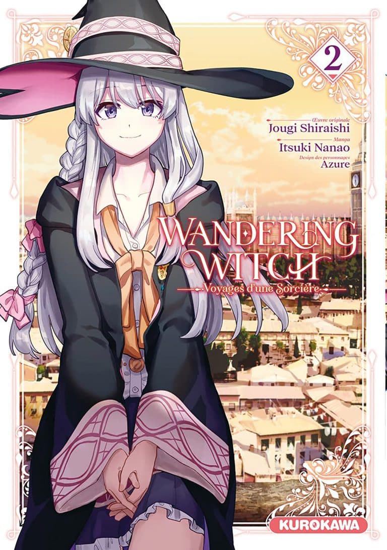 Tome 2 du manga Wandering Witch.