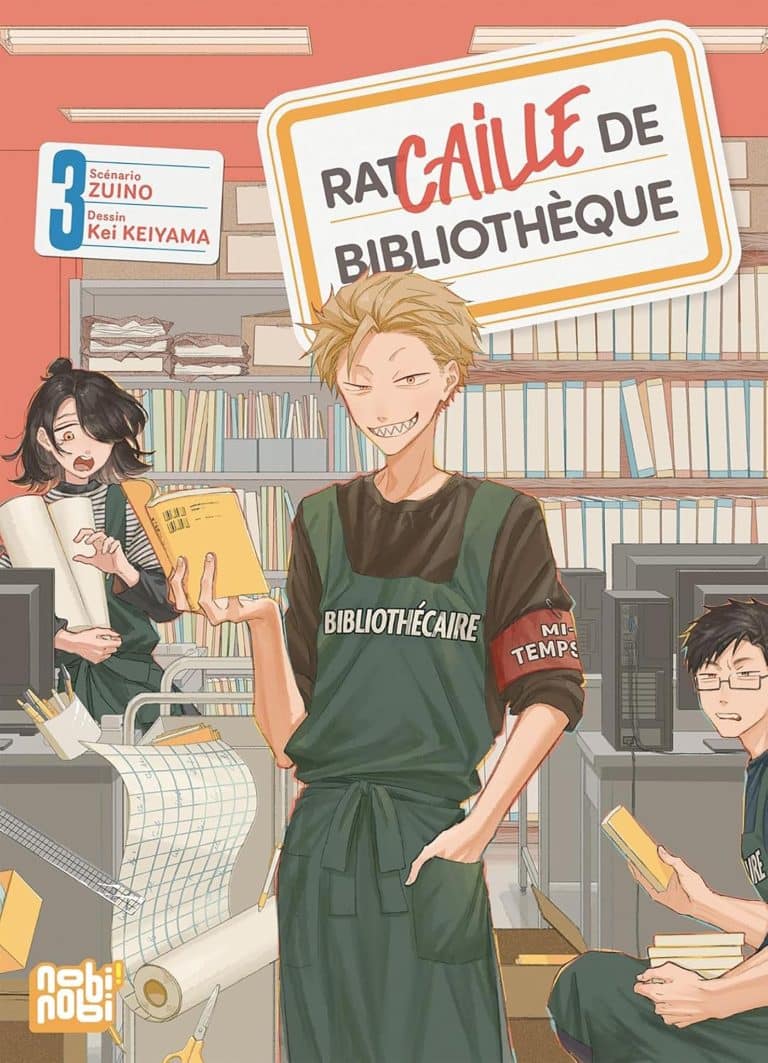 Tome 3 du manga Racaille de Bibliothèque.