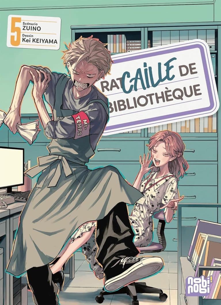 Tome 5 du manga Racaille de Bibliothèque.