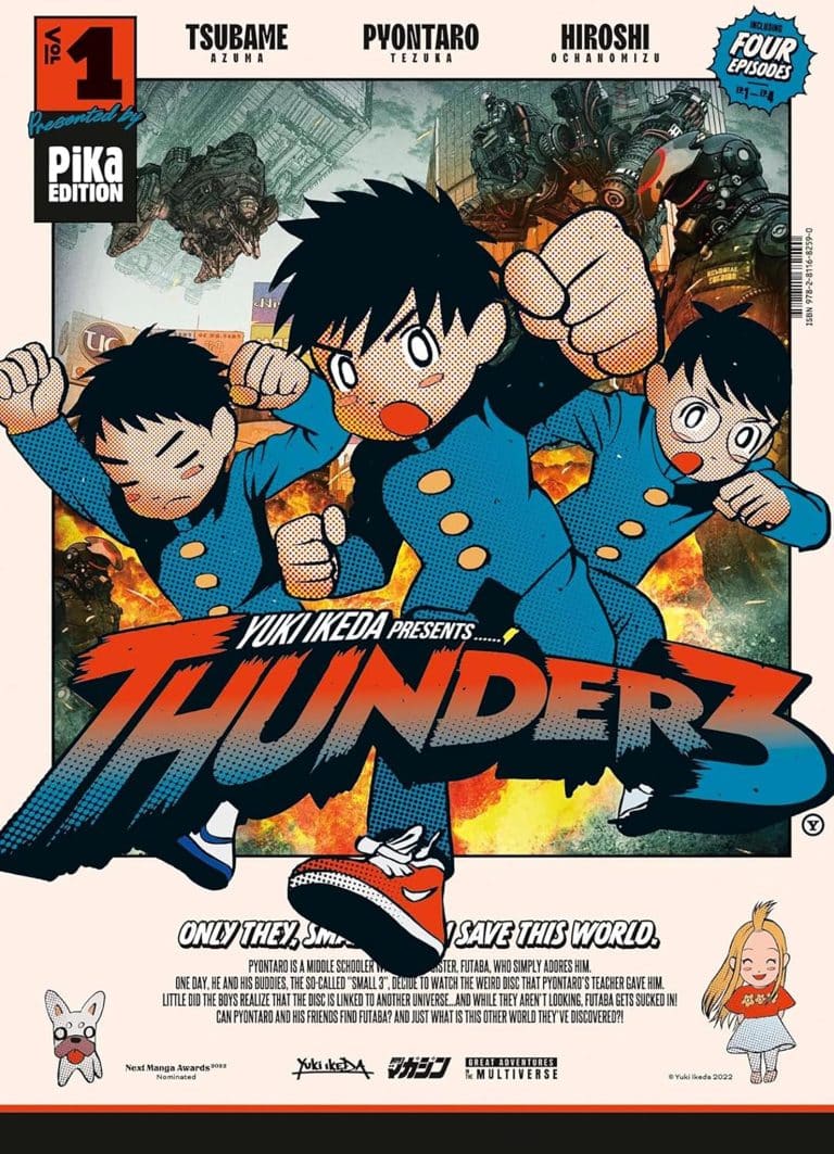 Tome 1 du manga Thunder 3.