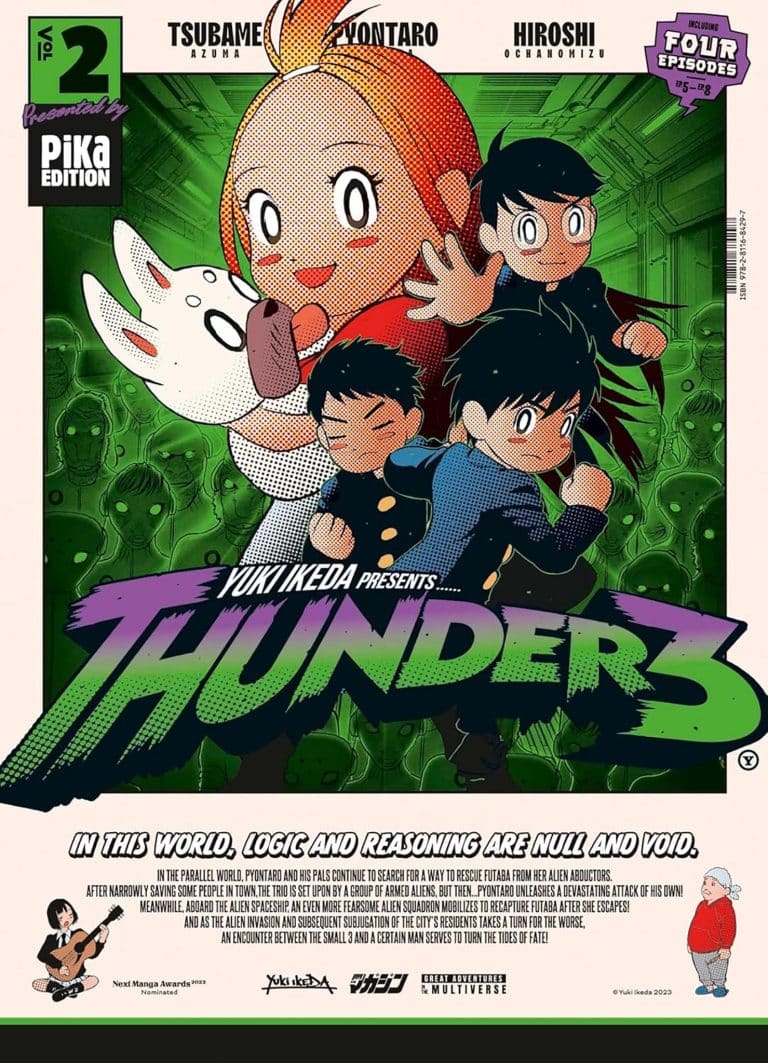 Tome 2 du manga Thunder 3.