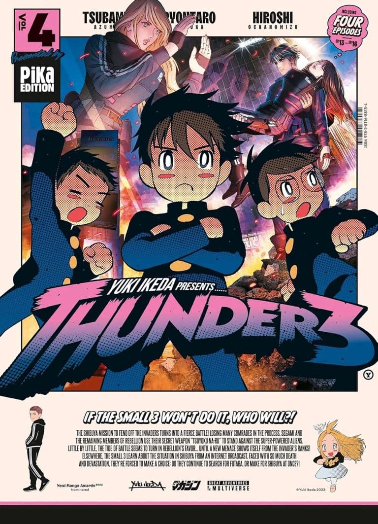 Tome 4 du manga Thunder 3.
