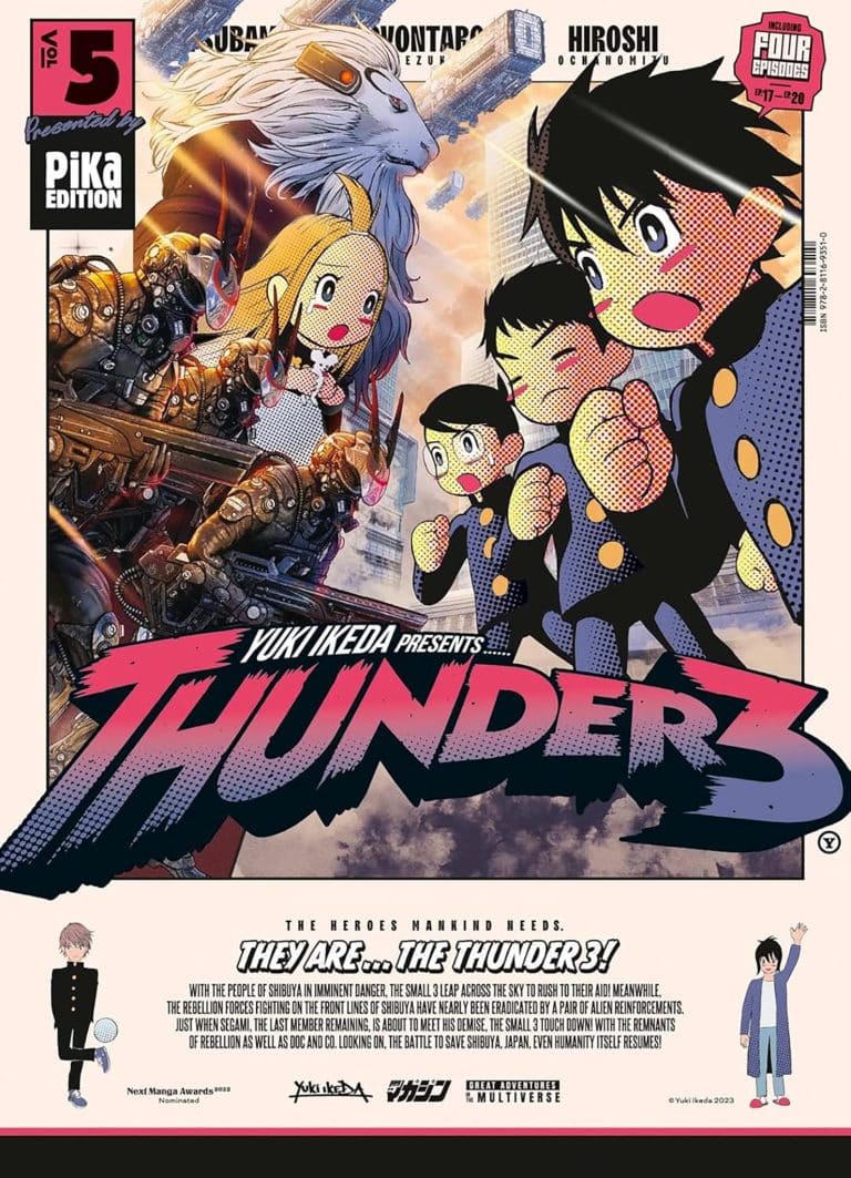 Tome 5 du manga Thunder 3.