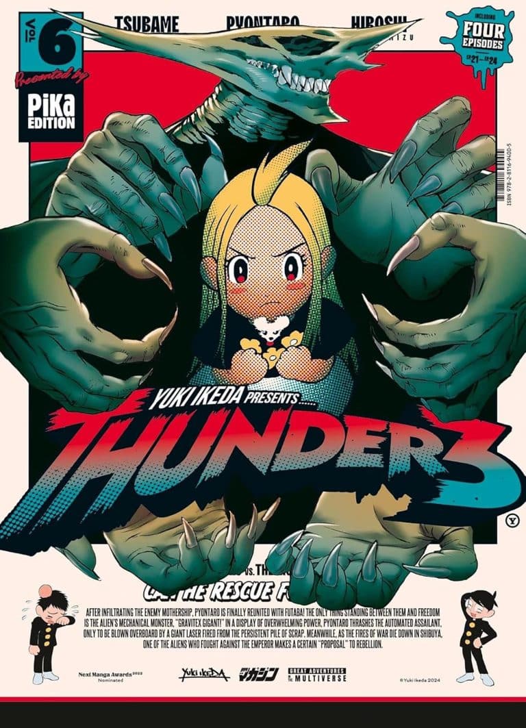 Tome 6 du manga Thunder 3.