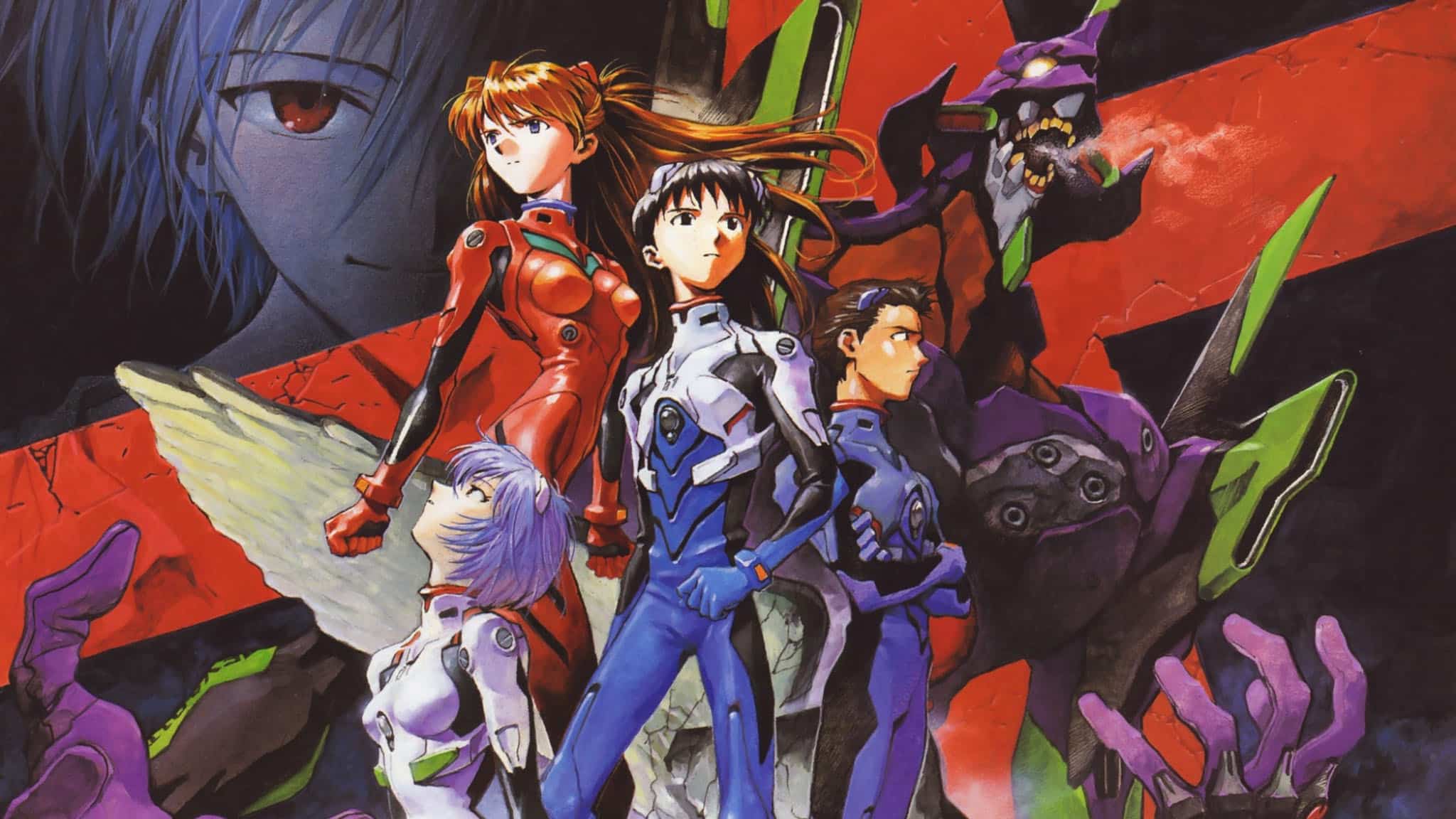 Annonce d'un nouvel anime Evangelion par les studios Khara et CloverWorks.