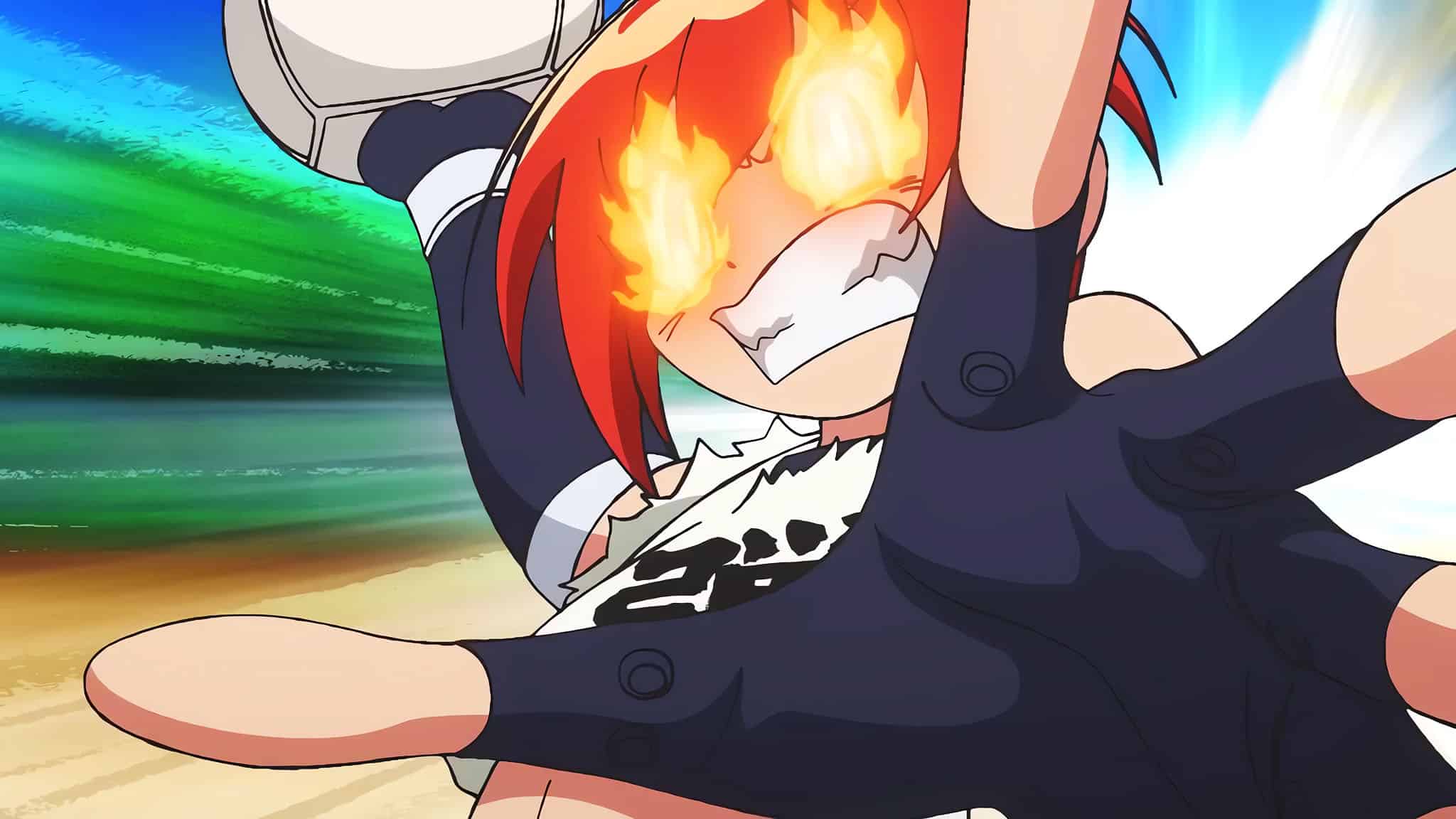 Annonce de la diffusion de l'anime Dodgeball Girl Danko pour juillet 2026.