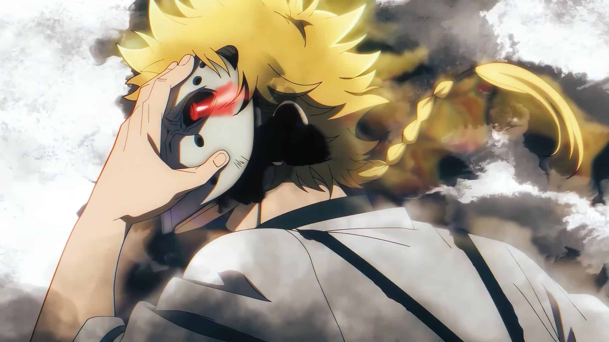 Annonce de la diffusion de l'anime The Vermilion Mask pour octobre 2026 sur Crunchyroll.