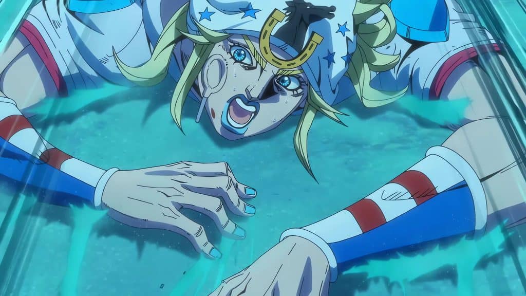Annonce de la diffusion de l'anime STEEL BALL RUN épisode 2 en 2026 sur Netflix.