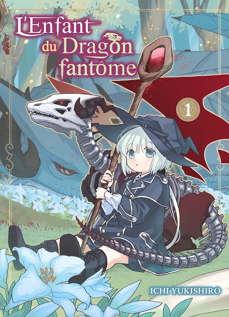 Tome 1 du manga L'enfant du Dragon fantôme.