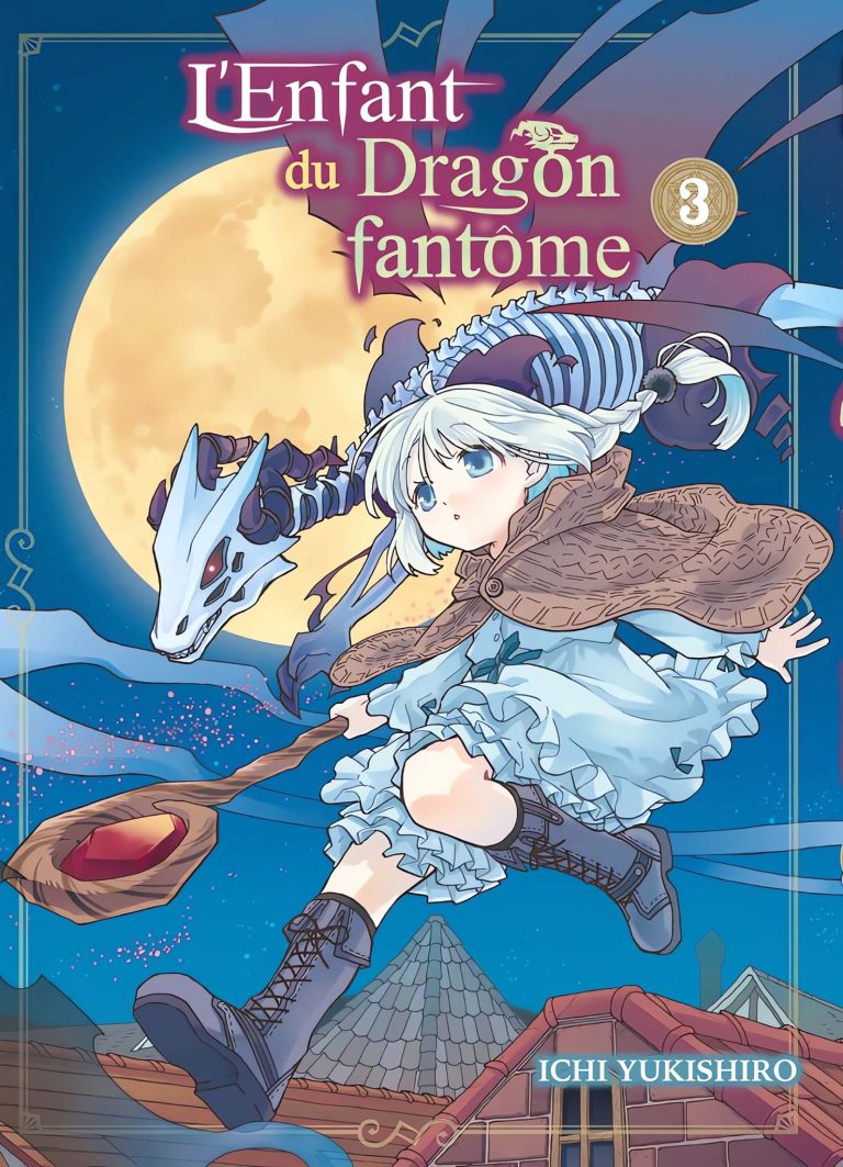 Tome 3 du manga L'enfant du Dragon fantôme.