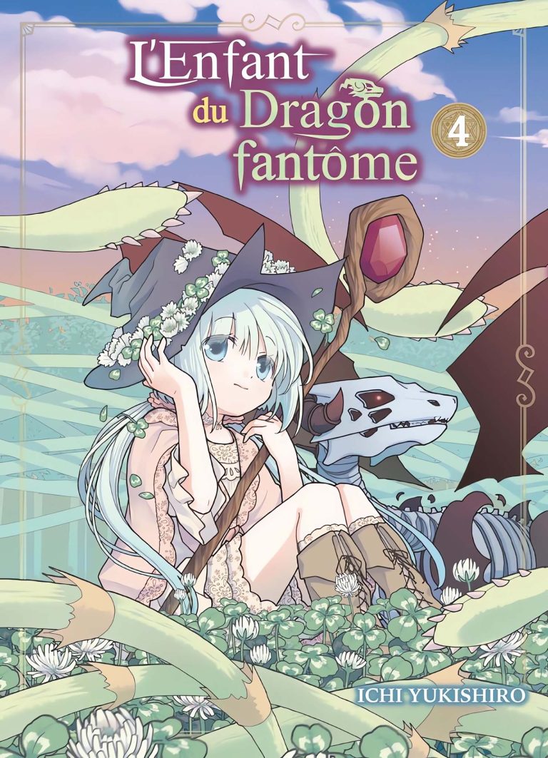 Tome 4 du manga L'enfant du Dragon fantôme.