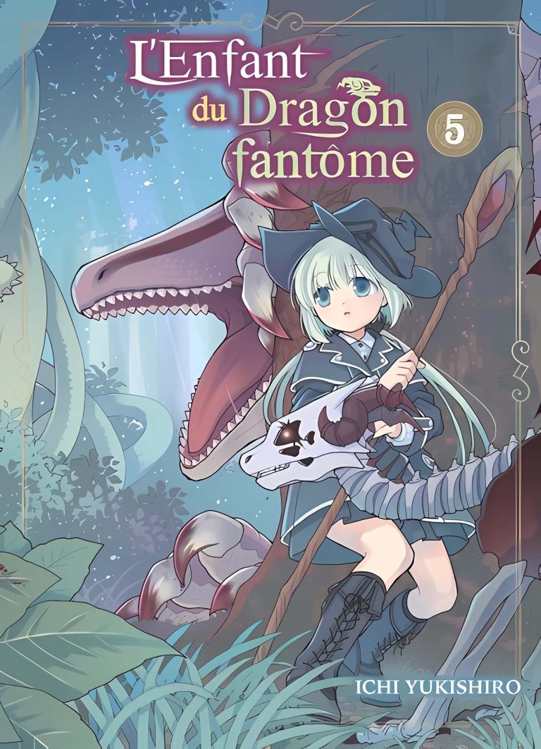 Tome 5 du manga L'enfant du Dragon fantôme.