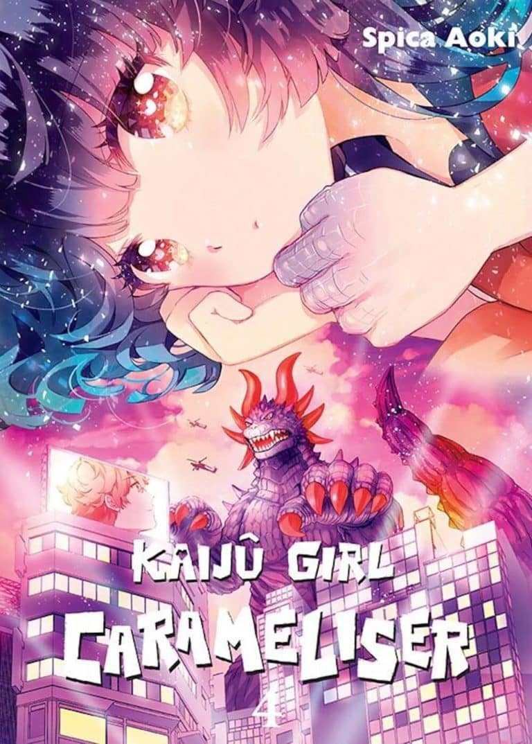 Tome 4 du manga Kaiju Girl Carameliser.
