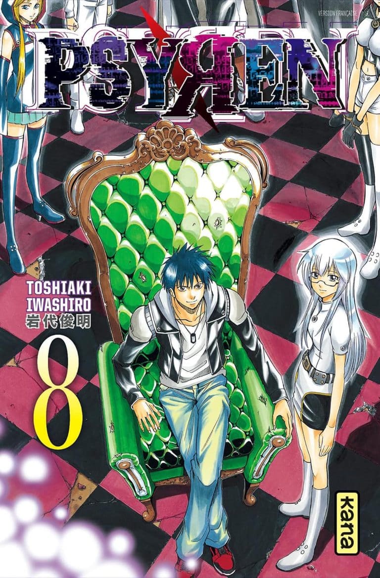 Tome 8 du manga PSYREN.