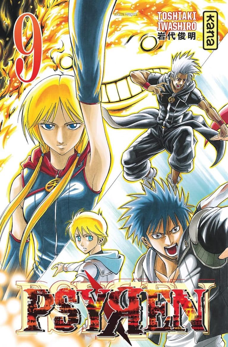 Tome 9 du manga PSYREN.