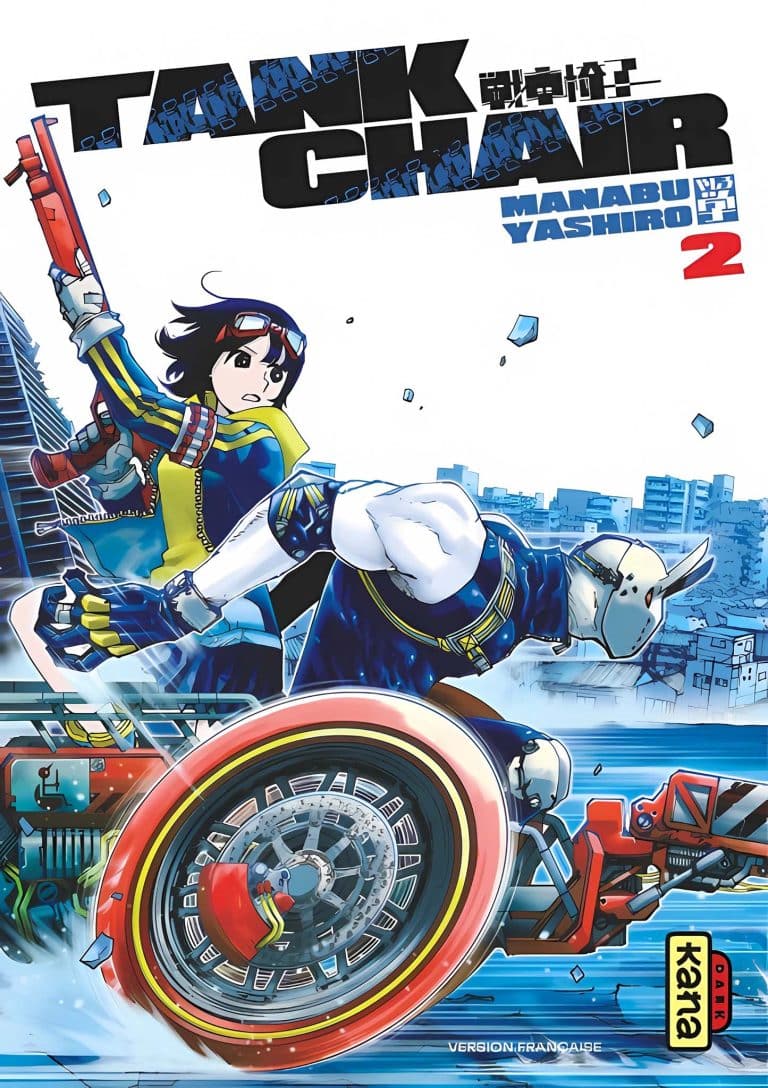Tome 2 du manga Tank Chair.