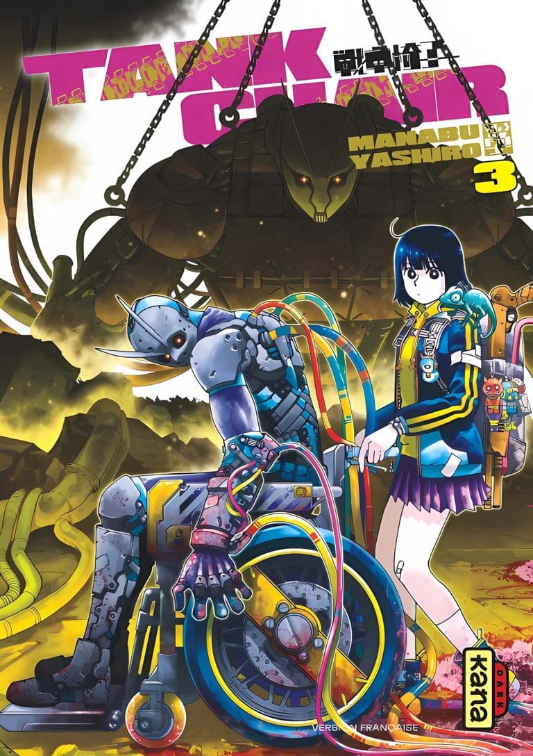 Tome 3 du manga Tank Chair.