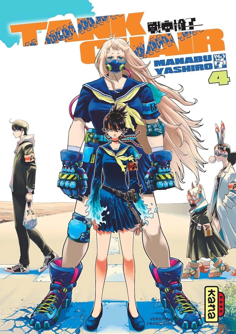 Tome 4 du manga Tank Chair.
