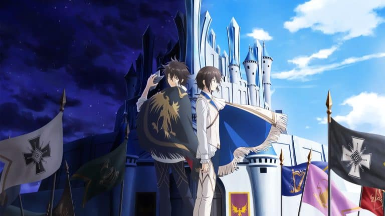 Annonce de la date de lancement de l'anime The Insipid Prince's Furtive Grab for The Throne pour juillet 2026.