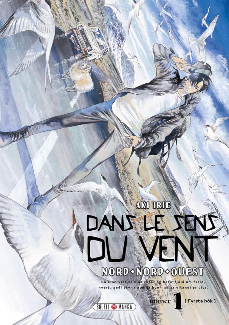 Tome 1 du manga Dans le sens du vent.