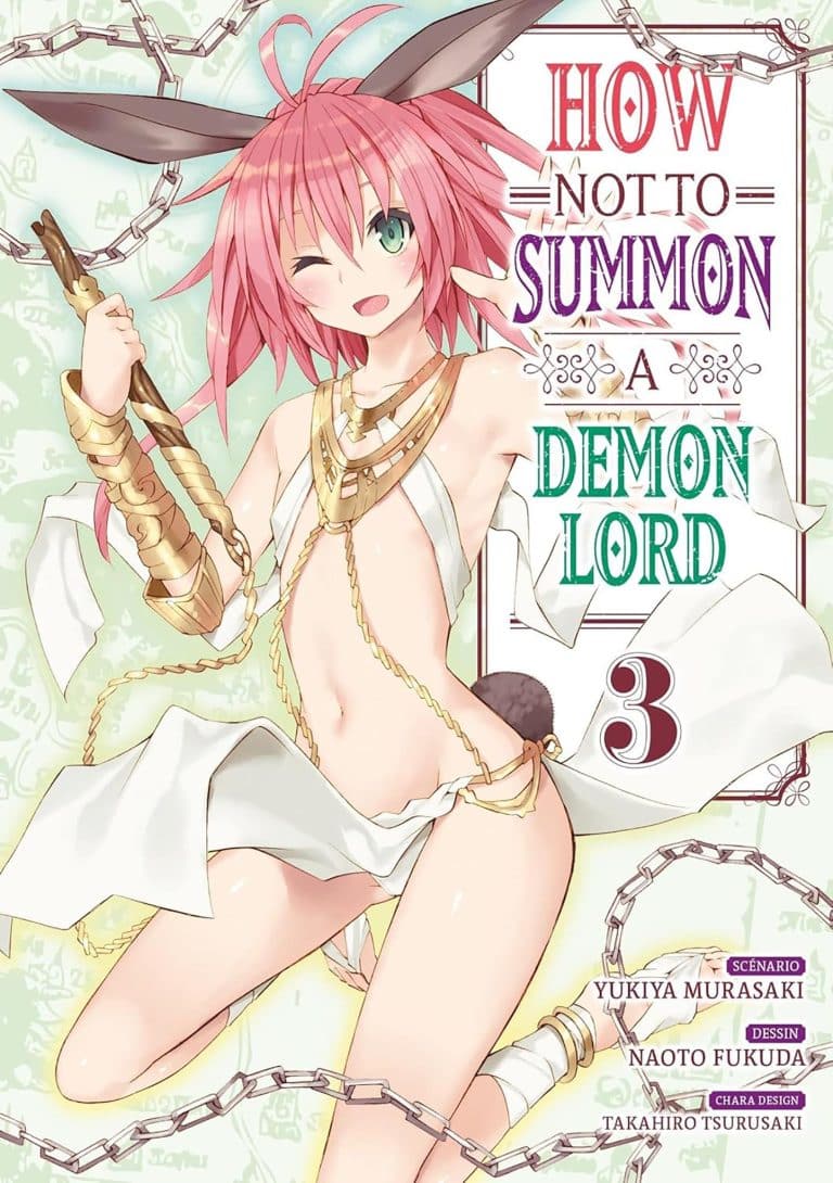 Tome 3 du manga How Not to Summon a Demon Lord.