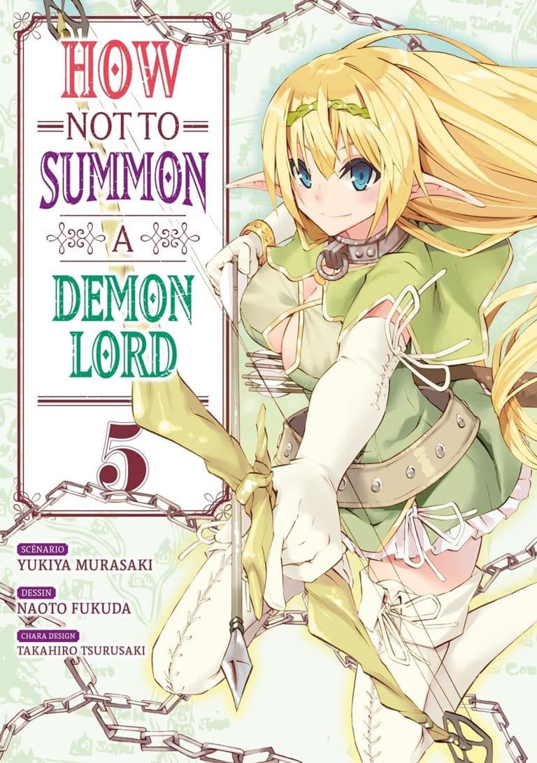 Tome 5 du manga How Not to Summon a Demon Lord.
