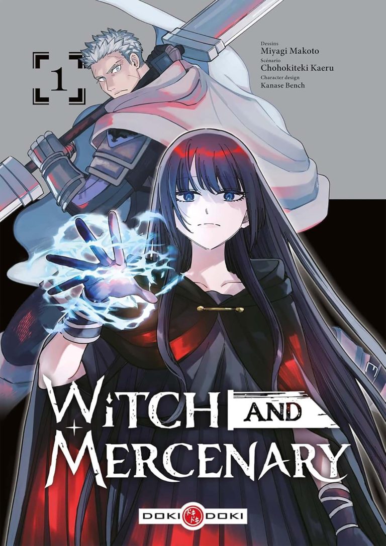 Tome 1 du manga Witch and Mercenary.