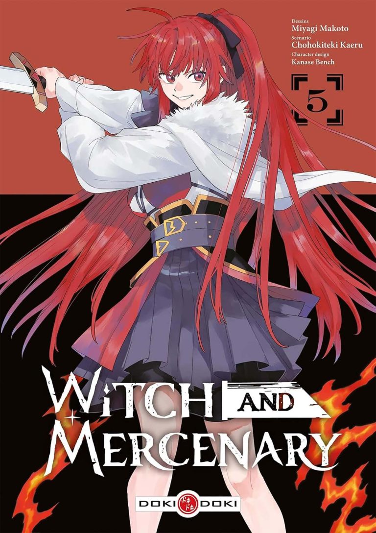 Tome 5 du manga Witch and Mercenary.