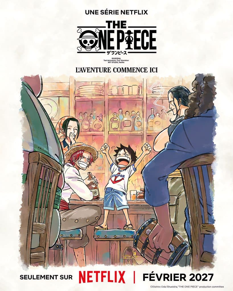 Deuxième visuel pour l'anime THE ONE PIECE.