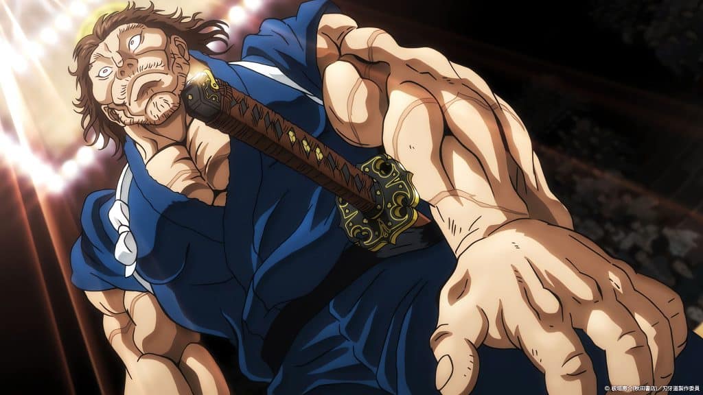 Annonce de la date de sortie de l'anime Baki-dou partie 2 sur Netflix.