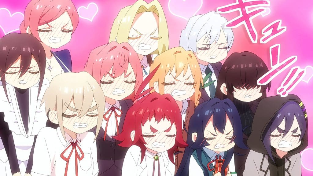 Annonce de la date de sortie de l'anime Les 100 petites amies qui t'aiiiment à en mourir saison 3.