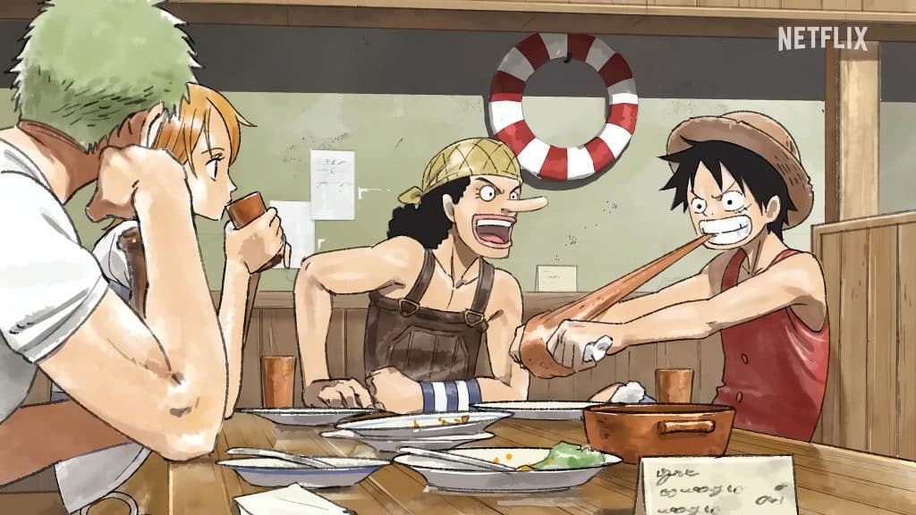 Annonce de la date de diffusion de l'anime THE ONE PIECE pour février 2027 sur Netflix.