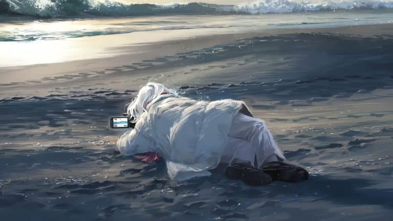 Annonce du film d'animation Ocean Rush (Umi ga Hashiru End Roll) pour 2027.