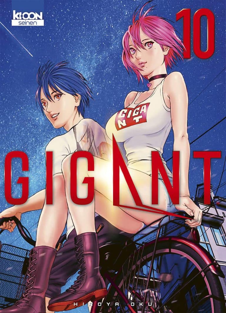 Tome 10 du manga GIGANT.