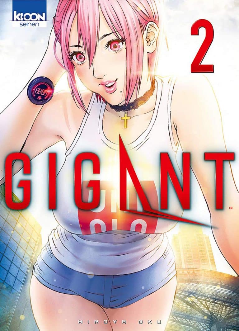 Tome 2 du manga GIGANT.