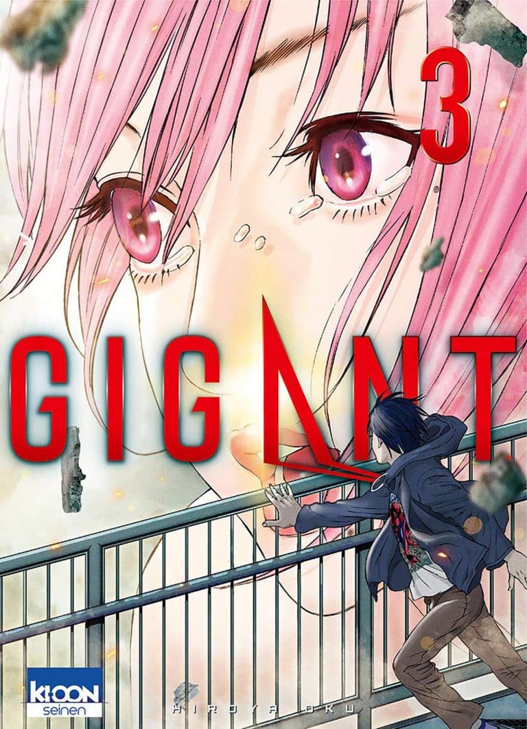 Tome 3 du manga GIGANT.