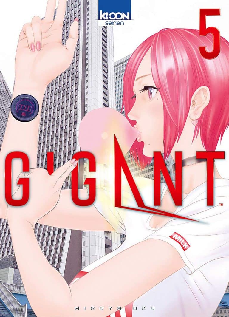 Tome 5 du manga GIGANT.