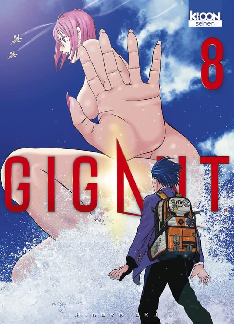 Tome 8 du manga GIGANT.