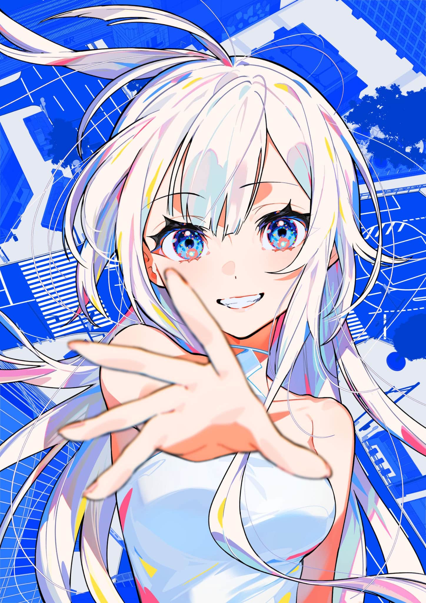 Illustration originale de Mika Pikazo pour l'anime RE:BEL ROBOTICA.