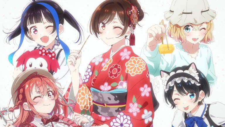 Annonce de l'anime Rent-a-Girlfriend saison 6.