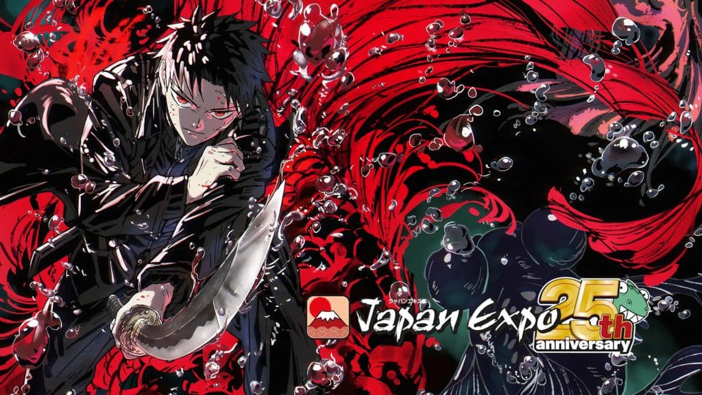Annonce de la diffusion en avant-première de l'épisode 1 de l'anime Kagurabachi lors de Japan Expo 2026.