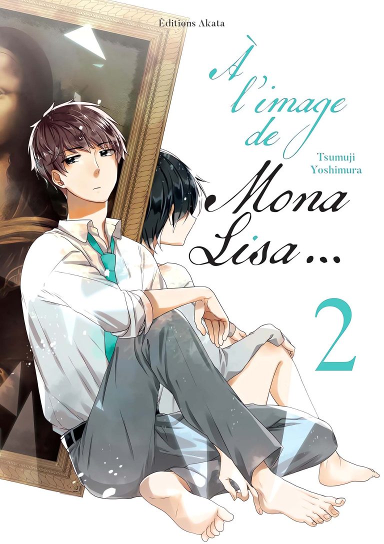 Tome 2 du manga A l'image de Mona Lisa.