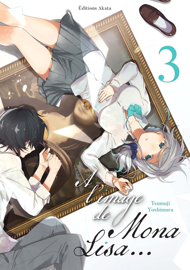 Tome 3 du manga A l'image de Mona Lisa.