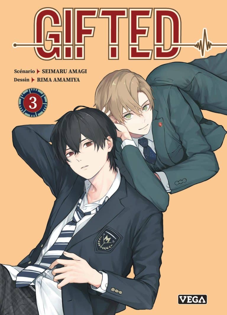 Tome 3 du manga Gifted.