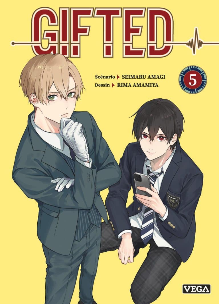 Tome 5 du manga Gifted.