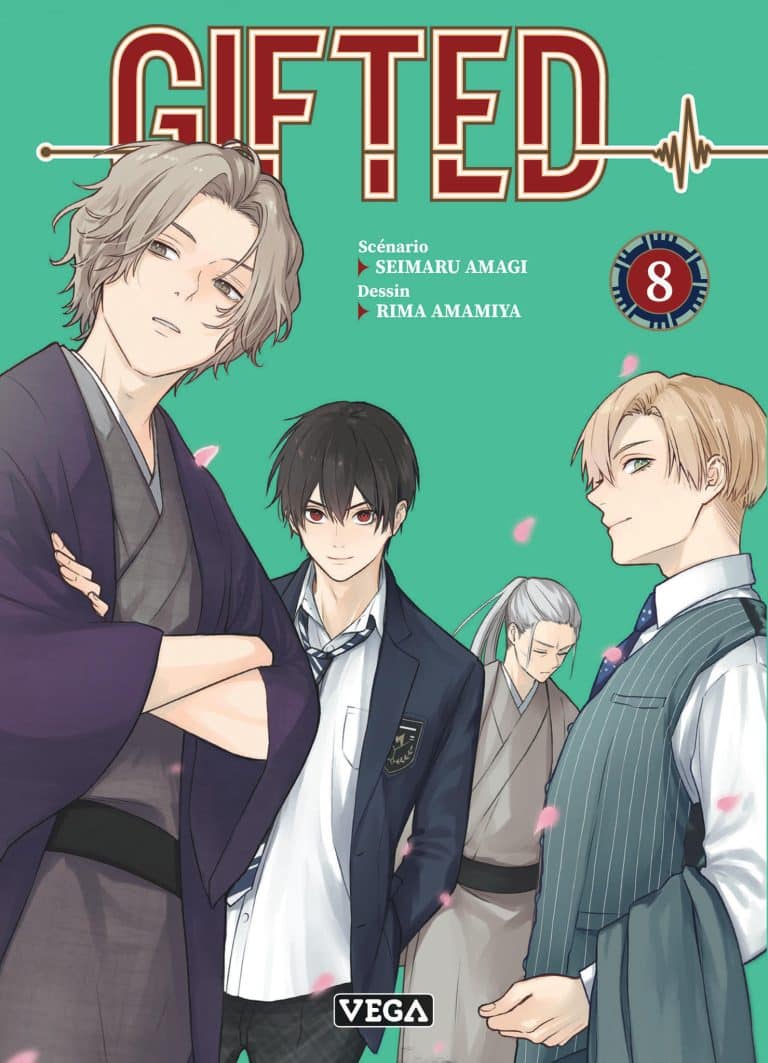 Tome 8 du manga Gifted.