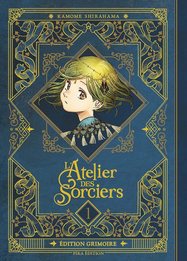 Tome 1 du manga L'Atelier des Sorciers - Edition Grimoire.