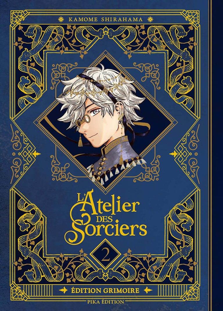 Tome 2 du manga L'Atelier des Sorciers - Edition Grimoire.