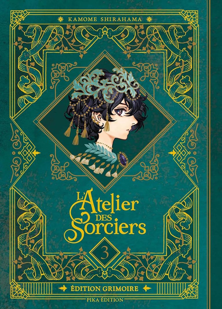 Tome 3 du manga L'Atelier des Sorciers - Edition Grimoire.