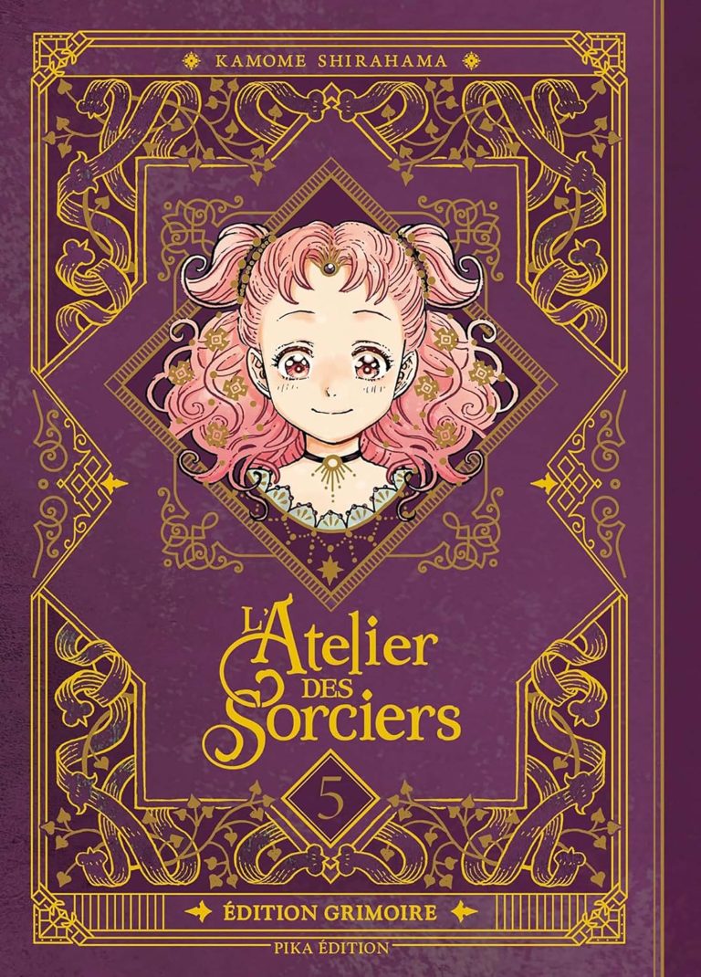 Tome 5 du manga L'Atelier des Sorciers - Edition Grimoire.